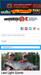 Mobile Screenshot of muskie411.com